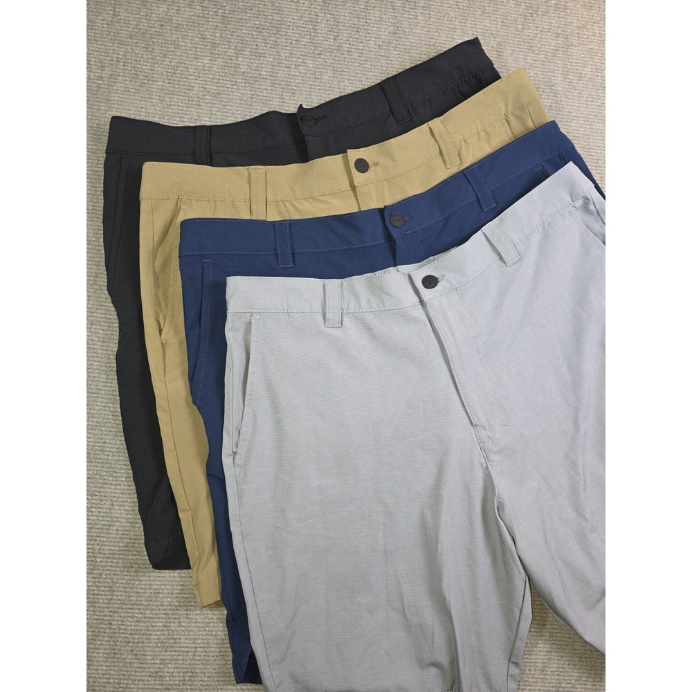Banana Republic Chino Golf Flat Front Shorts Lot Of (4) Stretch Size 40